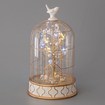 LED juldekoration 12xLED/3xAAA varm vit