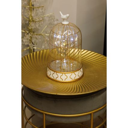 LED juldekoration 12xLED/3xAAA varm vit