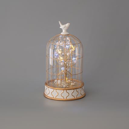 LED juldekoration 12xLED/3xAAA varm vit