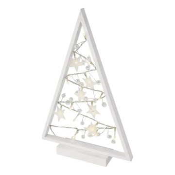 LED Juldekoration 15xLED/2xAA gran