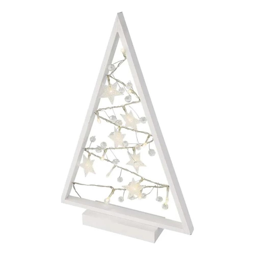LED Juldekoration 15xLED/2xAA gran