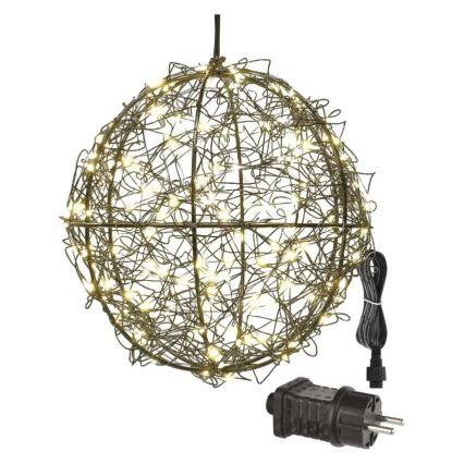 LED-juldekoration, 200 LED, 230 V, Ø 20 cm