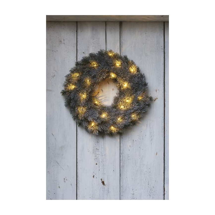 LED juldekoration  20xLED/2xAA diameter  40 cm
