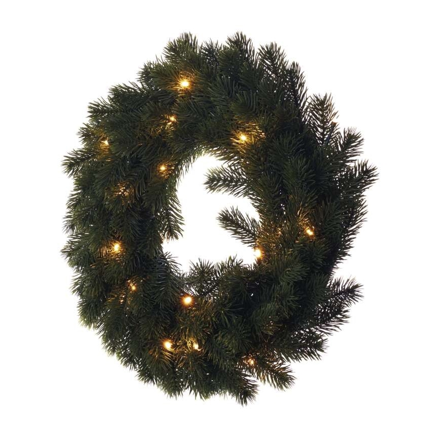 LED juldekoration  20xLED/2xAA diameter  40 cm