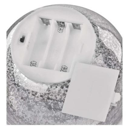 LED juldekoration 20xLED/3xAA kulor Ø 15 cm