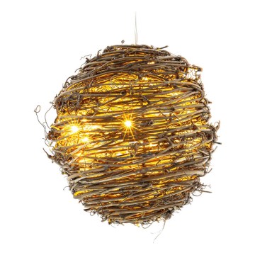 LED juldekoration  20xLED/3xAA varm vit