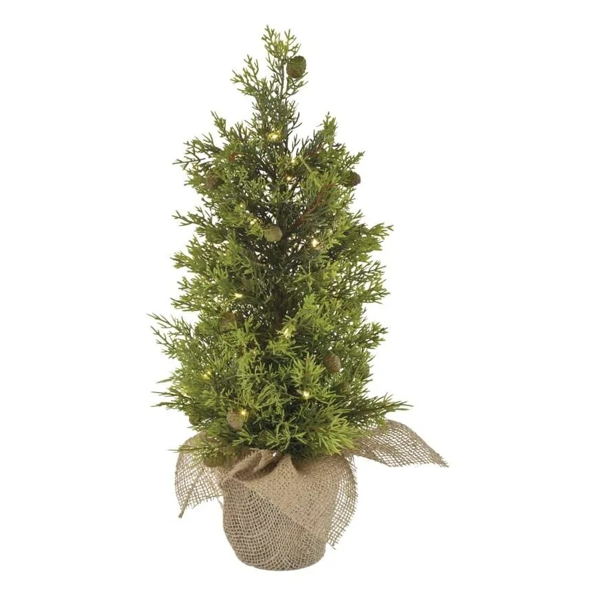 LED juldekoration 30xLED/3xAA IP44
