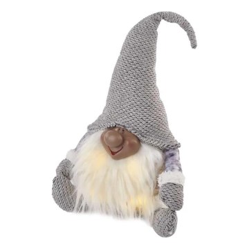 LED Juldekoration 4xLED/3xAA tomte