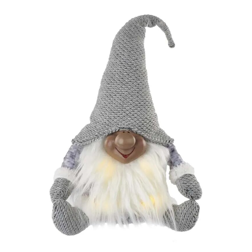 LED Juldekoration 4xLED/3xAA tomte