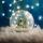 LED Juldekoration 7xLED/2xAA snögubbe