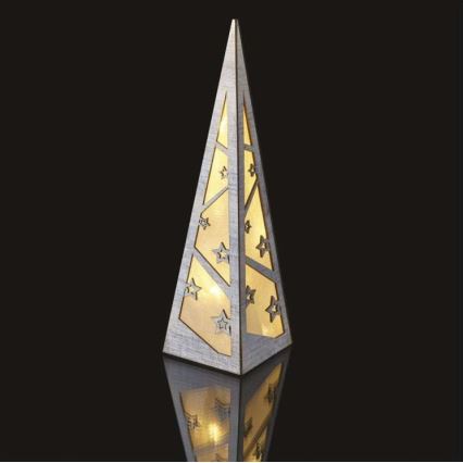 LED juldekoration  8xLED/2xAA