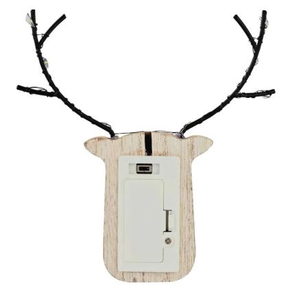 LED juldekoration 8xLED/2xAAA ren