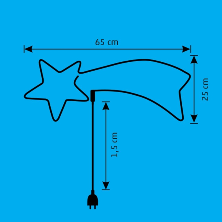 LED juldekoration för utomhusbruk LED/10W/230V IP44