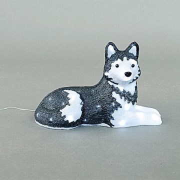 LED juldekoration för utomhusbruk LED/3,6W/230V IP44 kall vit husky
