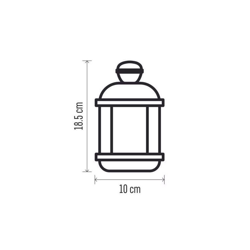 LED Juldekoration LED/1xCR2032 varm vit