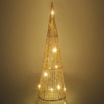 LED Juldekoration LED/2xAA 40 cm kon