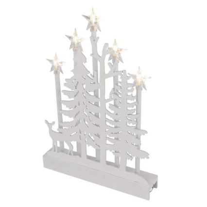 LED Juldekoration LED/2xAA varm vit