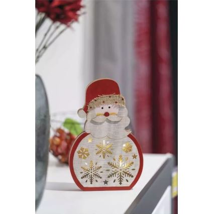 LED juldekoration LED/2xAAA Santa