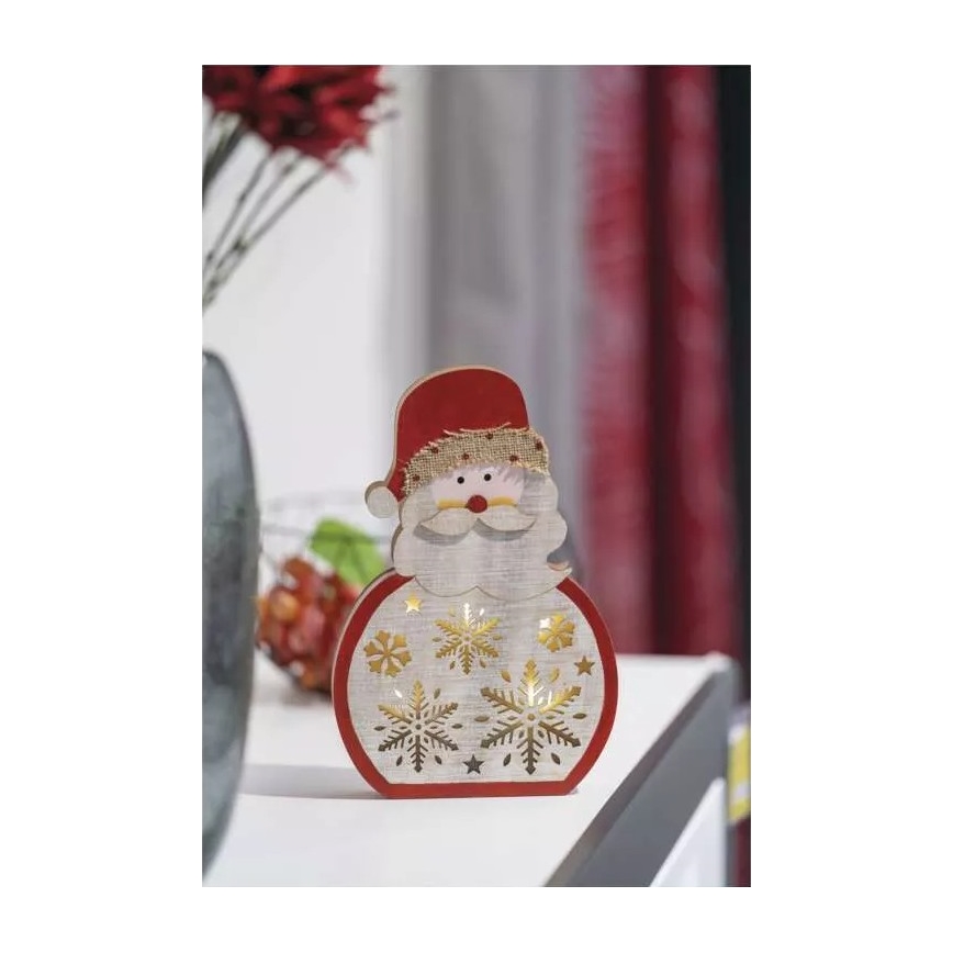 LED juldekoration LED/2xAAA Santa