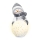 LED juldekoration LED/2xLR44/varm vit snögubbe med snöboll