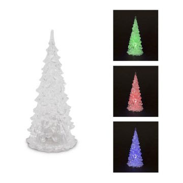 LED Juldekoration LED/3xAG10 16cm flerfärgad