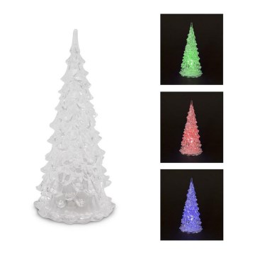 LED Juldekoration LED/3xAG10 22cm flerfärgad