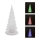 LED Juldekoration LED/3xAG10 22cm flerfärgad