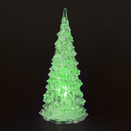 LED Juldekoration LED/3xAG10 22cm flerfärgad