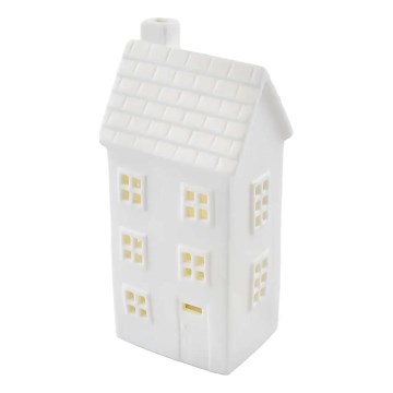 LED-juldekoration LED/CR2032 litet hus