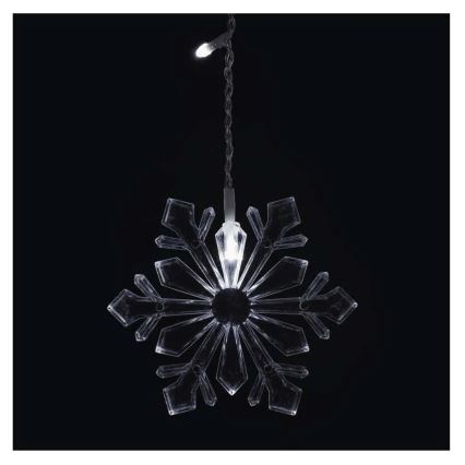 LED-julgardin 60xLED/1,35W 635x50 cm, kallvitt ljus