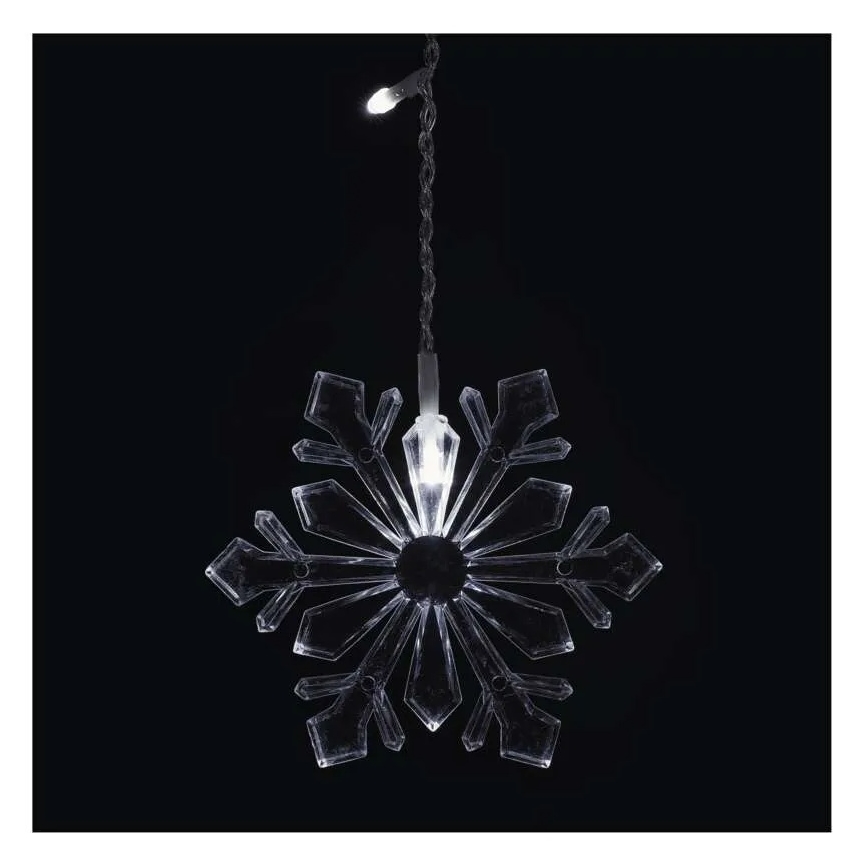 LED-julgardin 60xLED/1,35W 635x50 cm, kallvitt ljus