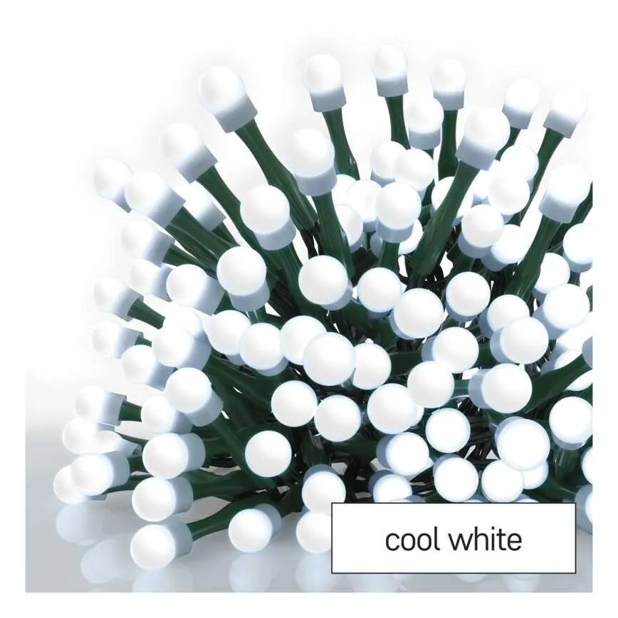 LED-julgardin 60xLED/1,35W 635x50 cm, kallvitt ljus