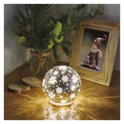 LED julgardin 70xLED/3,6W 567x125 cm varmvit