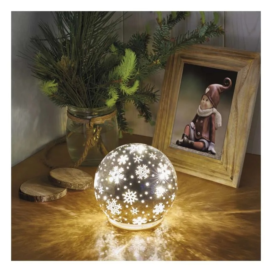 LED julgardin 70xLED/3,6W 567x125 cm varmvit