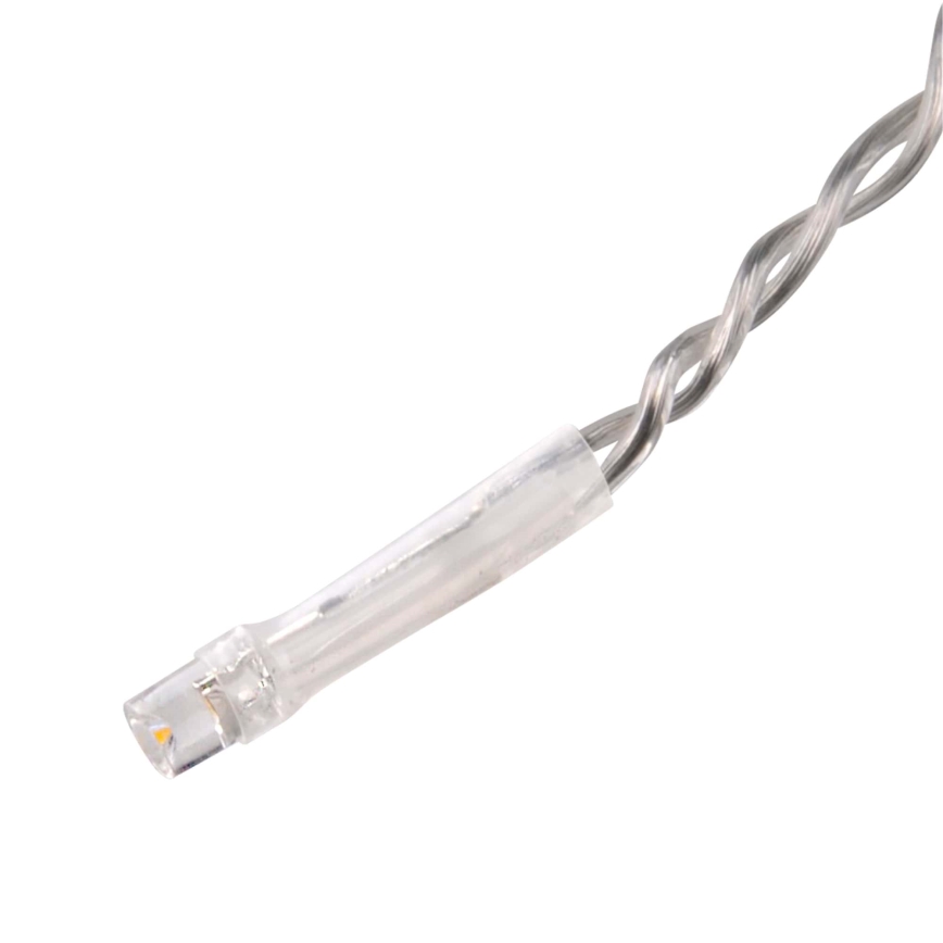 LED Julgardin ESTELLA 47xLED/8 funktioner 3,5 m varm vit