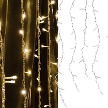 LED Julgardin ESTELLA 47xLED/8 funktioner 3,5 m varmvit