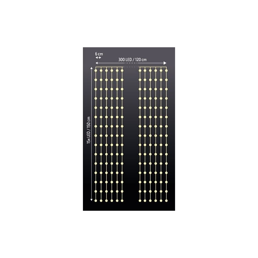 LED Julgardin LED/3xAA