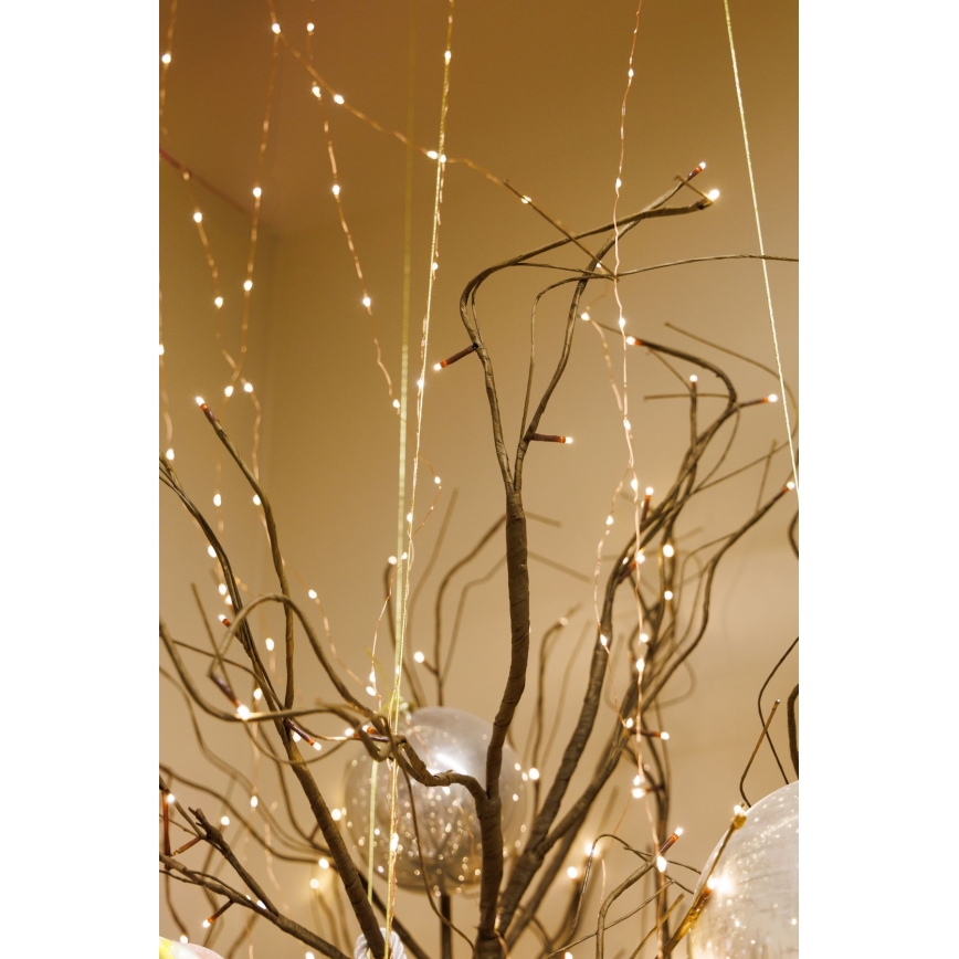 LED Juldekoration konstgjord träd TREE 176xLED/230V 2,5 m