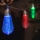 LED julkedja 10xLED/2xAA 2,2m Flerfärgad