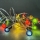LED julkedja 20xLED/2xAA/varm vit 1,8m glödlampor