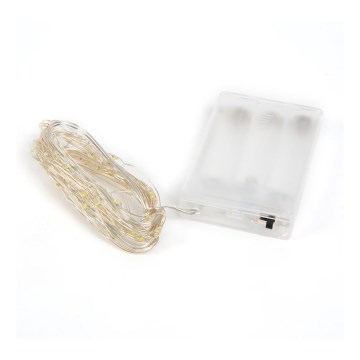 LED julkedja  50xLED 5m flerfärgade