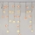 LED julkedja för utomhusbruk 100xLED/2,5x0,9m IP44 röd/vintage