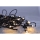 LED julkedja för utomhusbruk 50xLED/8 funktioner/3xAA 8m IP44 varm vit
