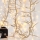 LED julkedja för utomhusbruk CLUSTER 1152xLED/8 funktioner 12 m IP44 varm vit