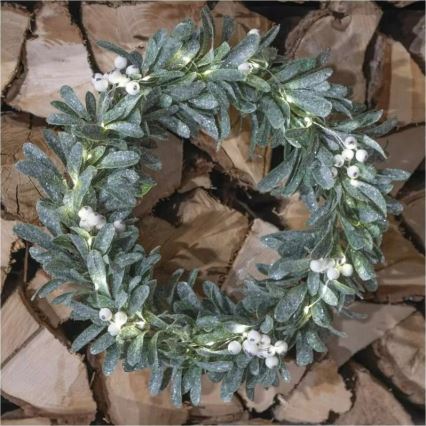 LED-julkrans 25xLED/3xAA Ø 35 cm