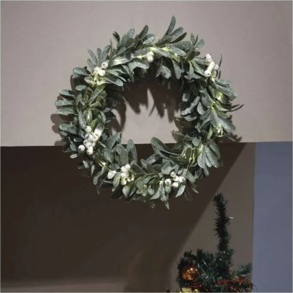 LED-julkrans 25xLED/3xAA Ø 35 cm