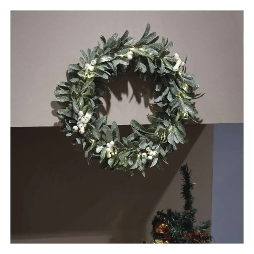 LED-julkrans 25xLED/3xAA Ø 35 cm