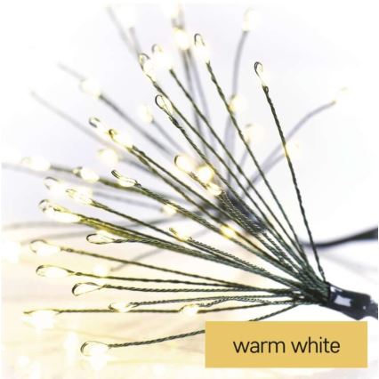 LED julkedja  150xLED/5,35m varm vit 