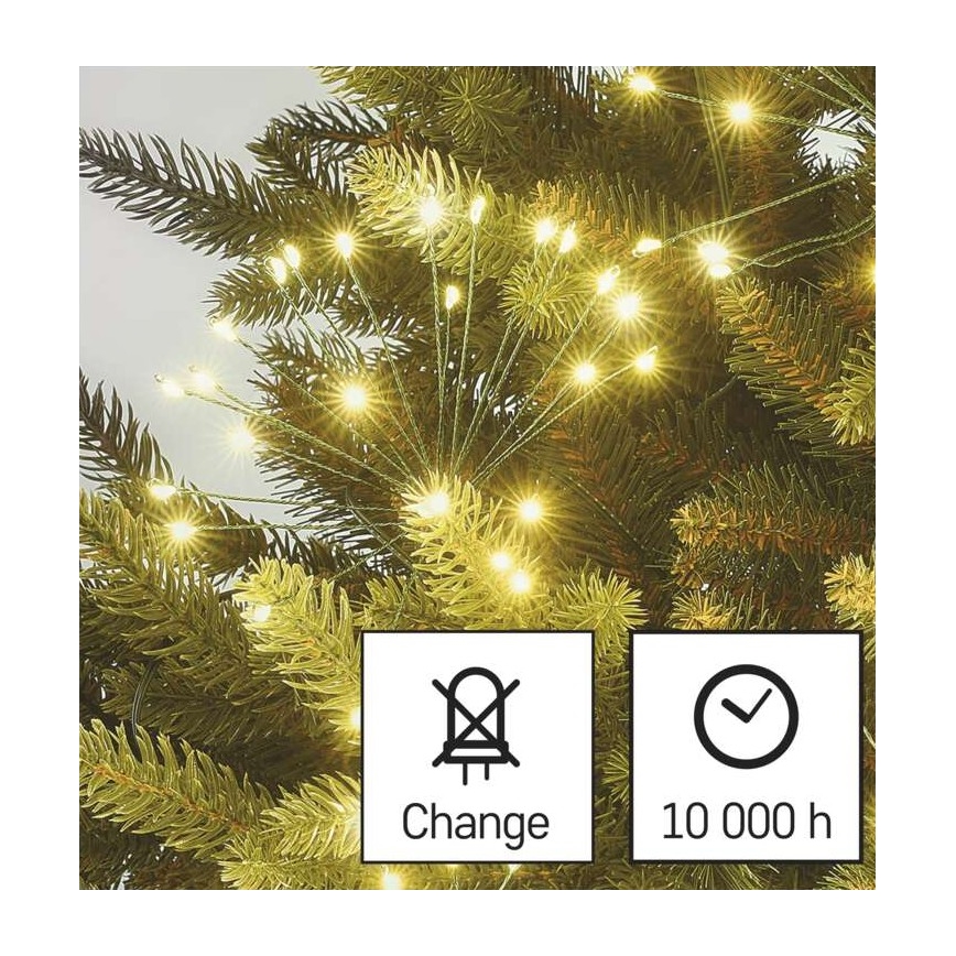 LED julkedja  300xLED/8,2m varm vit 