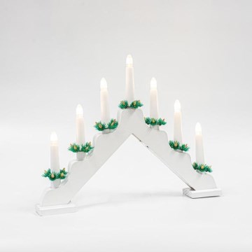 LED julljusstake 7xLED/3W/230V